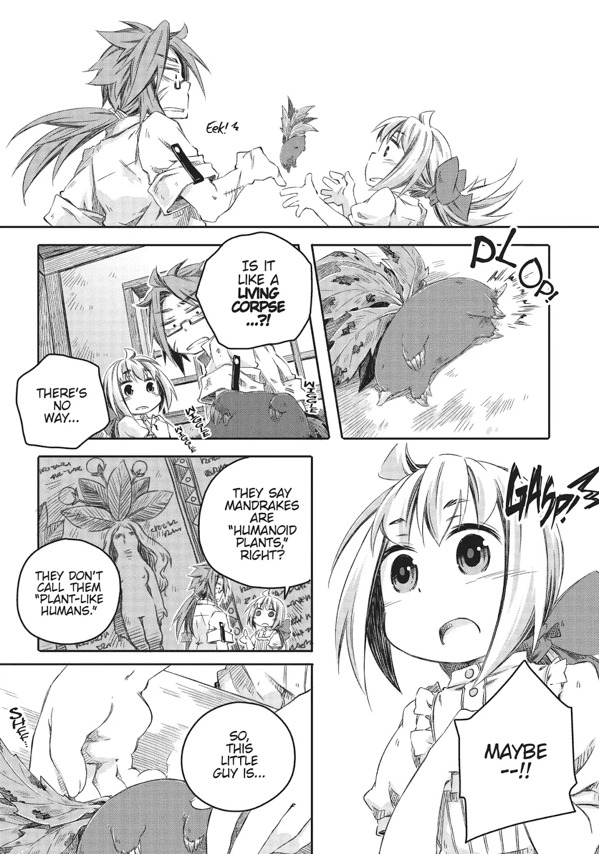 How to Treat Magical Beasts: Mine and Master's Medical Journal Chapter 4 page 14 - Chapter 4: Vol.1 Case 4: Mandrake