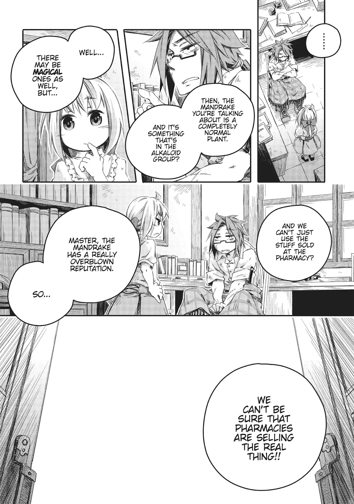 How to Treat Magical Beasts: Mine and Master's Medical Journal Chapter 4 page 4 - Chapter 4: Vol.1 Case 4: Mandrake