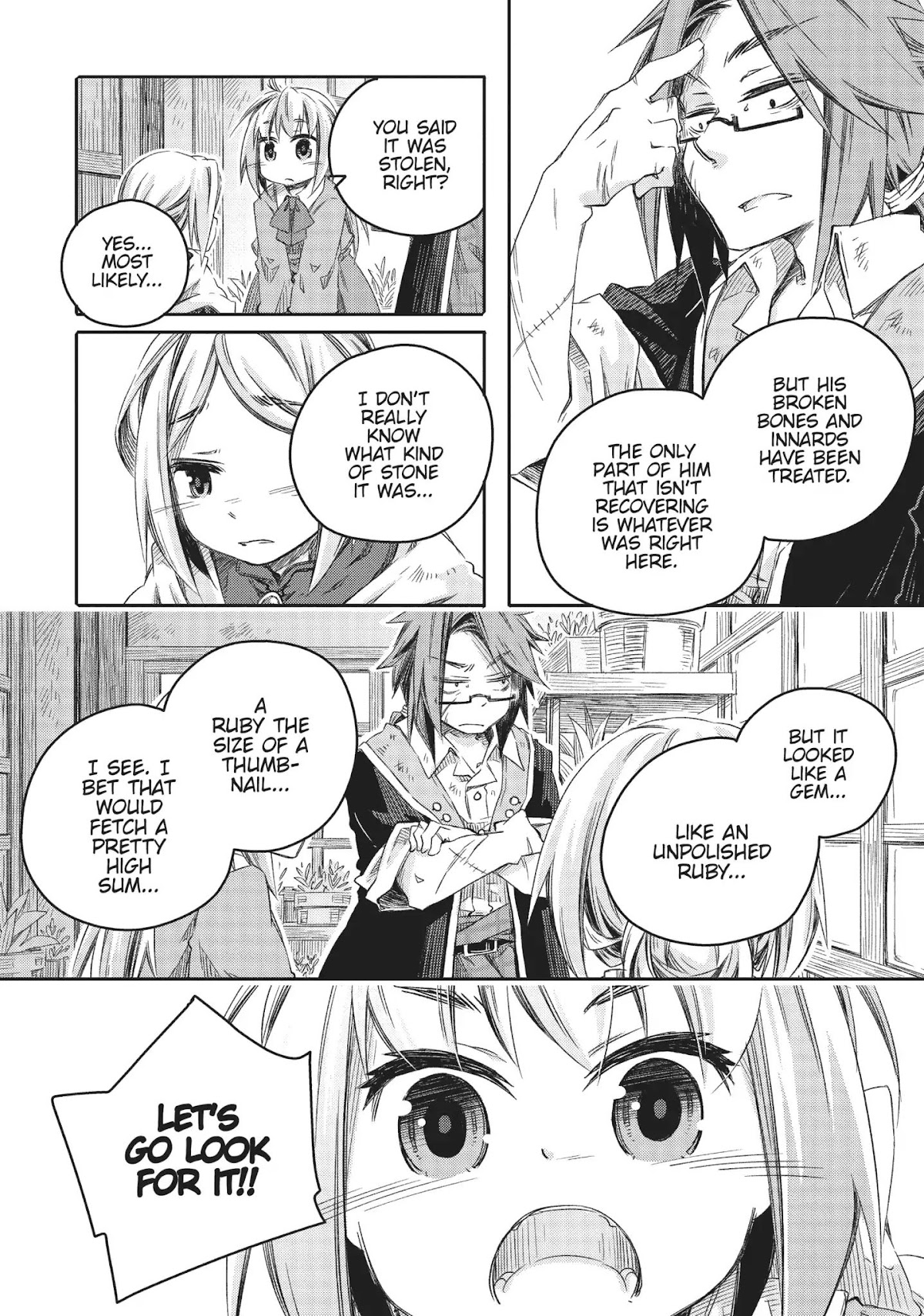 How to Treat Magical Beasts: Mine and Master's Medical Journal Chapter 7 page 18 - Chapter 7: Vol.2 Case 7: Carbuncle (Part 1)