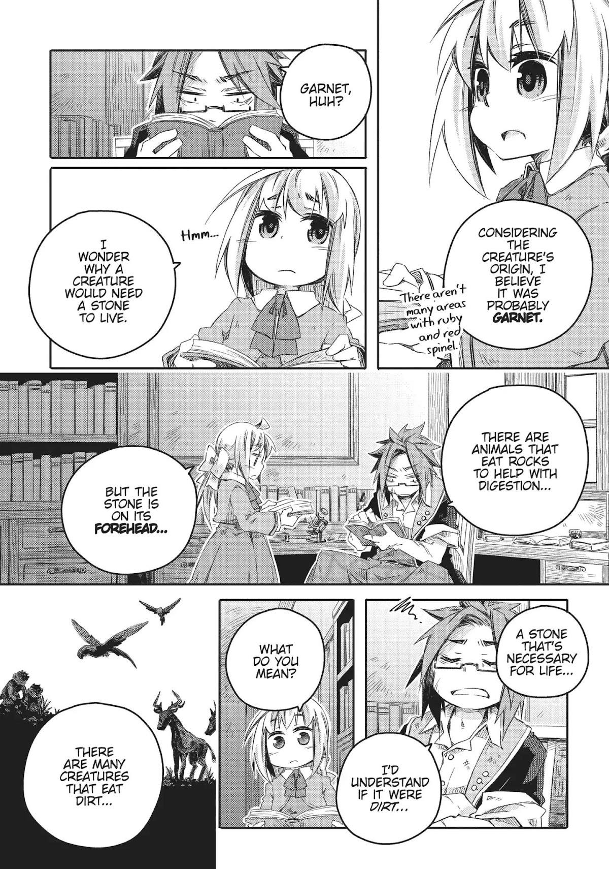 How to Treat Magical Beasts: Mine and Master's Medical Journal Chapter 8 page 15 - Chapter 8: Vol.2 Case 8: Carbuncle (Part 2)