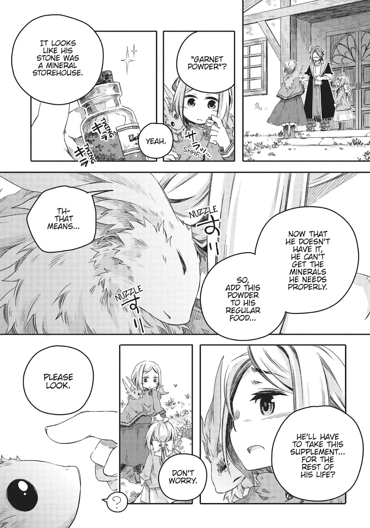 How to Treat Magical Beasts: Mine and Master's Medical Journal Chapter 8 page 21 - Chapter 8: Vol.2 Case 8: Carbuncle (Part 2)