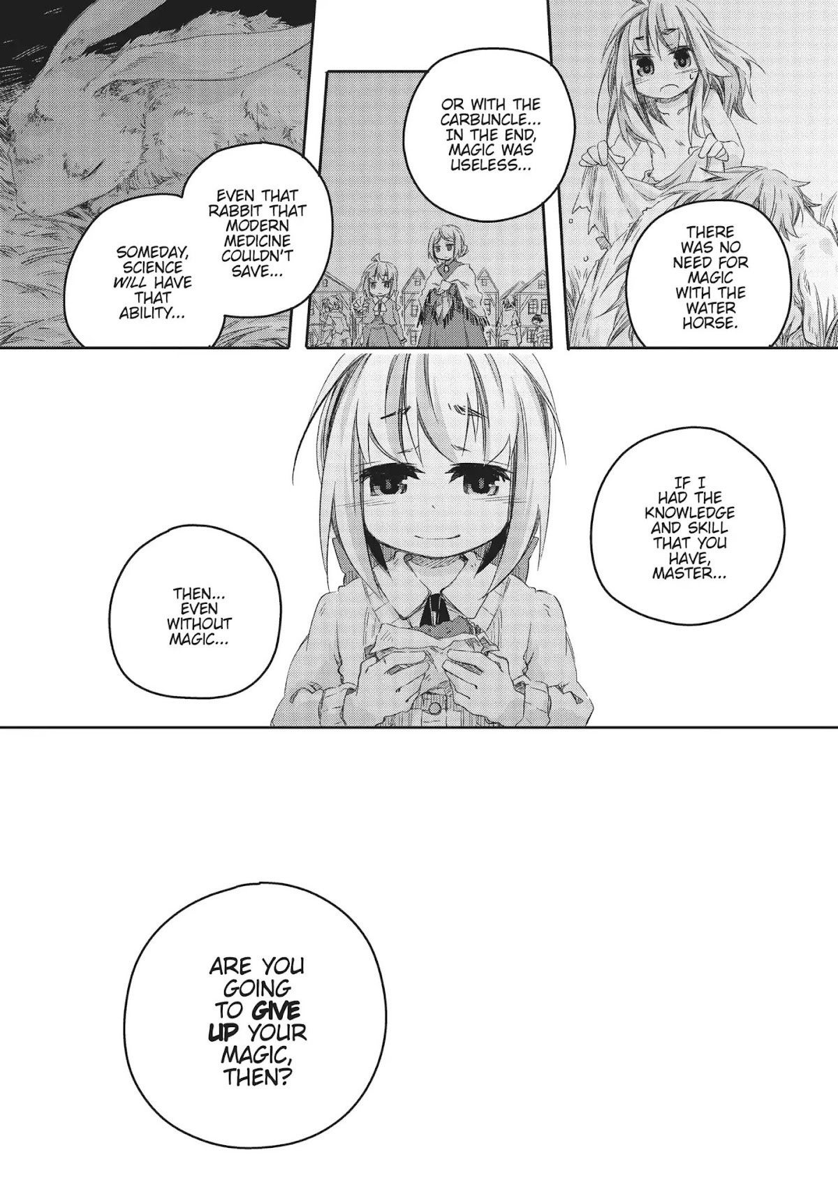 How to Treat Magical Beasts: Mine and Master's Medical Journal Chapter 9 page 12 - Chapter 9: Vol.2 Case 9: Progress and Selection