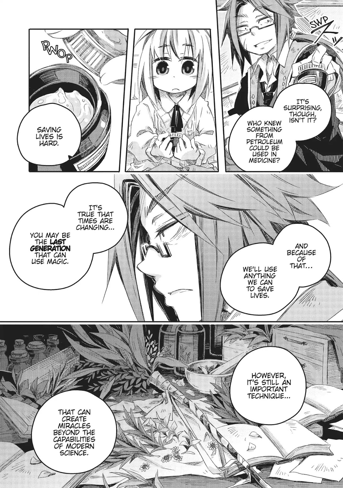 How to Treat Magical Beasts: Mine and Master's Medical Journal Chapter 9 page 14 - Chapter 9: Vol.2 Case 9: Progress and Selection
