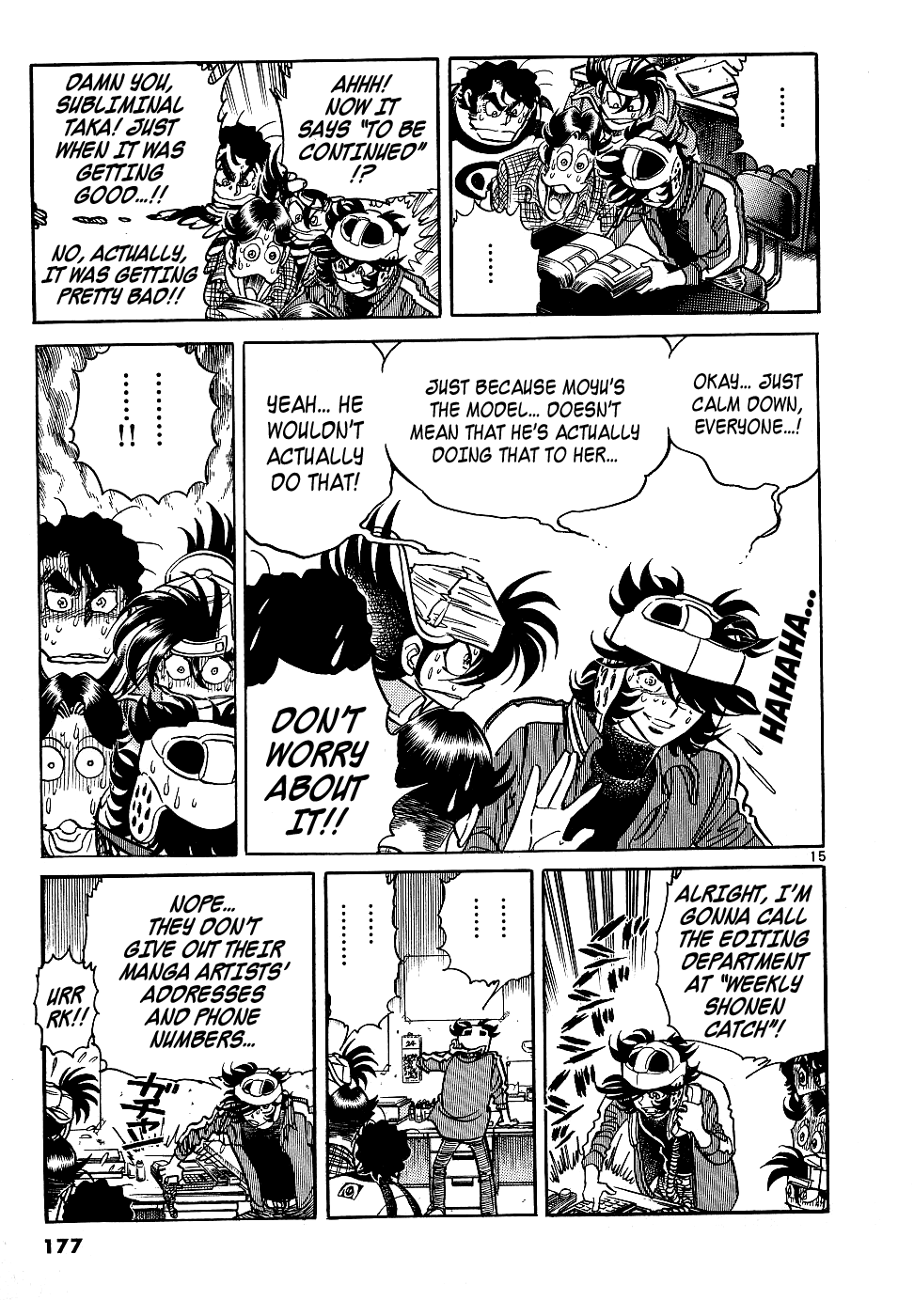 Howling Pen Chapter 12 page 14 - Chapter 12: He Was a Great Manga Artist!