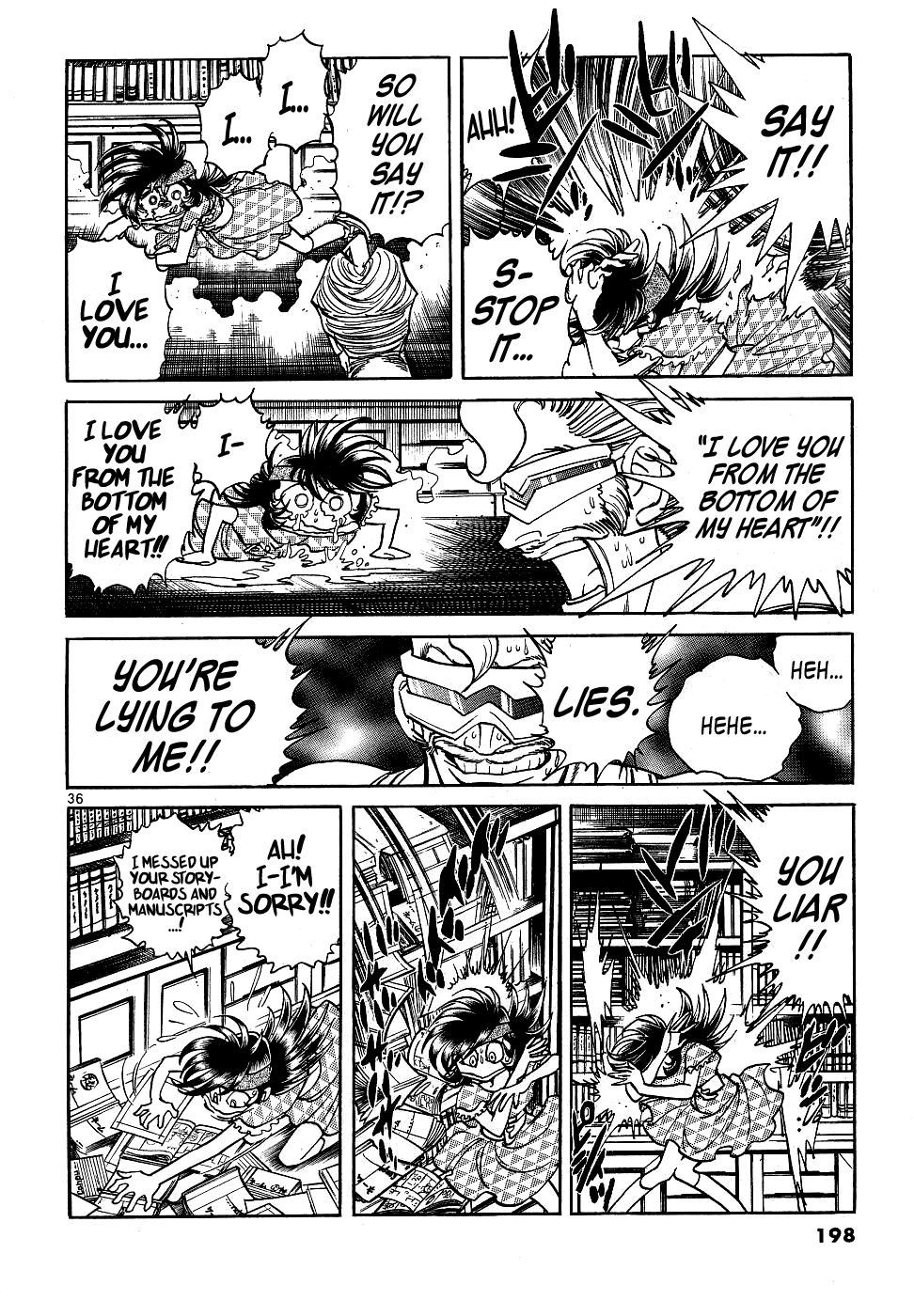 Howling Pen Chapter 12 page 35 - Chapter 12: He Was a Great Manga Artist!