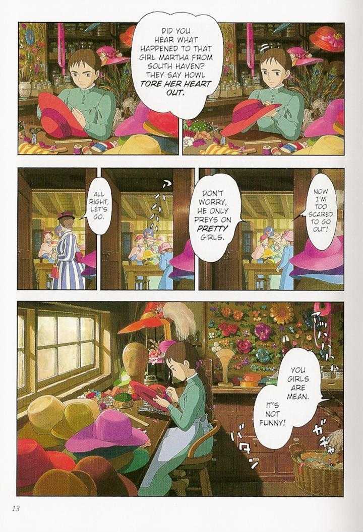 Howl's Moving Castle Chapter 1.1 page 16 - Chapter 1.1