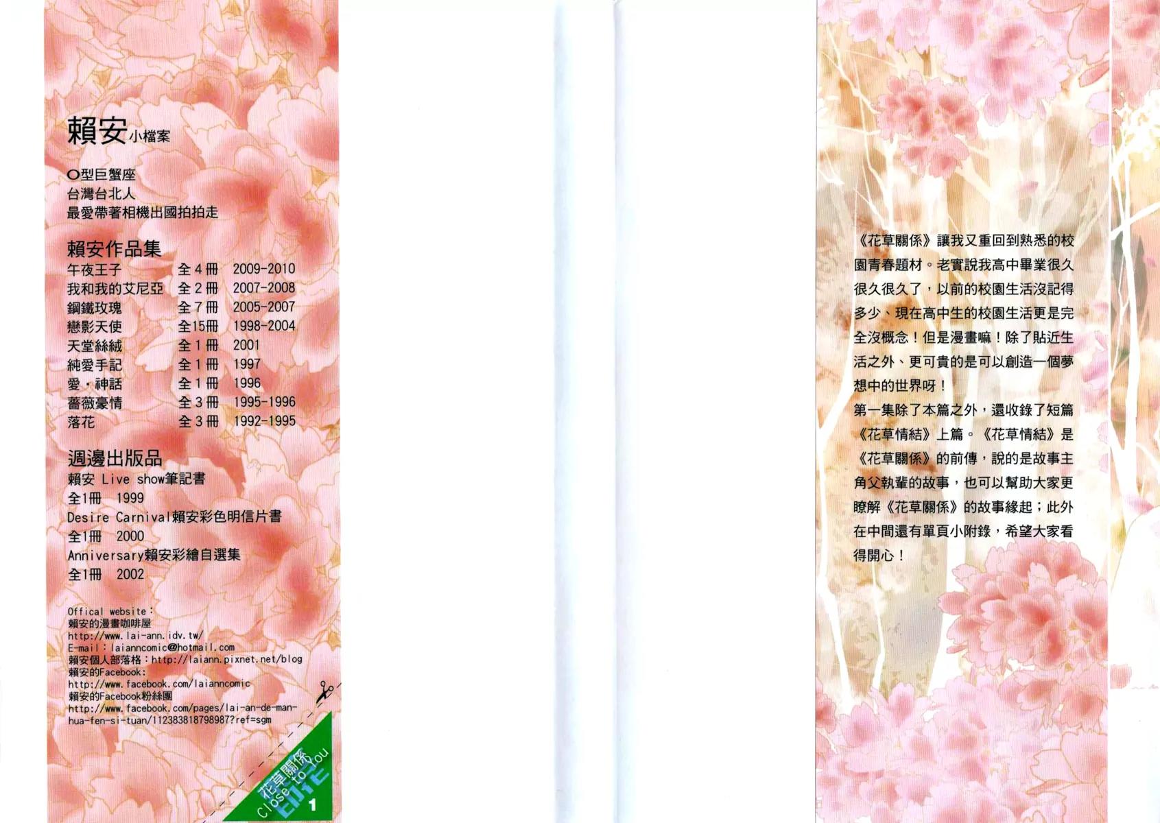 Hua Cao Guan Xi - Close to You Chapter 1.1 page 6 - Chapter 1.1: Blank