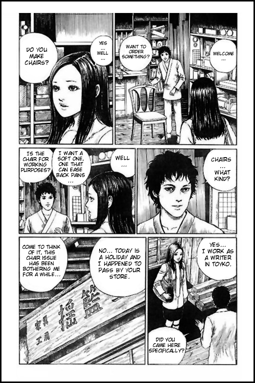 Human Chair Chapter 0.2 page 3 - Chapter 0 v2 : [Oneshot]