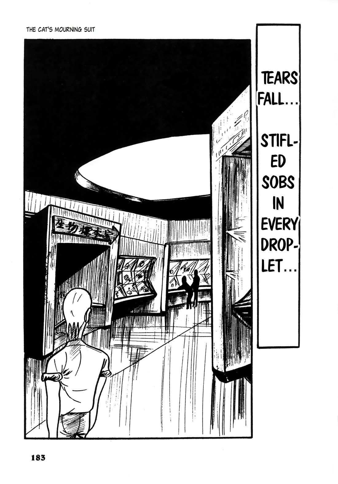 Human Clock Chapter 11 page 1 - Chapter 11: The Cat's Mourning Suit: Tears Fall... Stifled Sobs in Every Droplet
