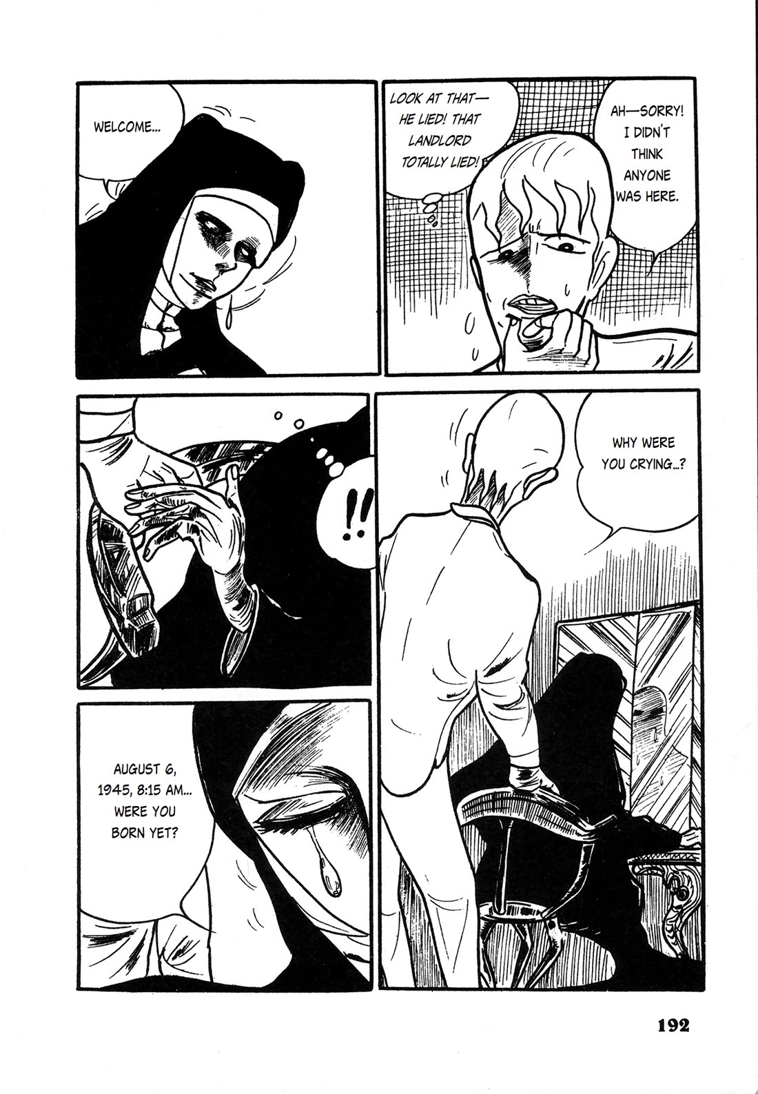Human Clock Chapter 11 page 10 - Chapter 11: The Cat's Mourning Suit: Tears Fall... Stifled Sobs in Every Droplet