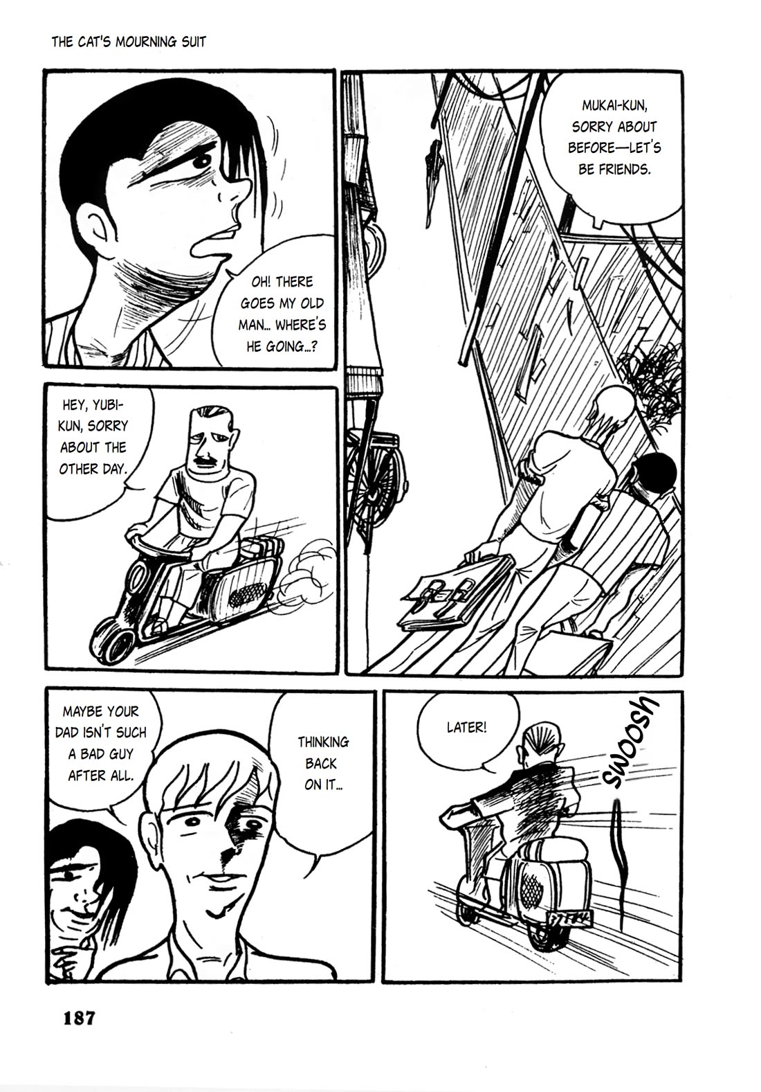 Human Clock Chapter 11 page 5 - Chapter 11: The Cat's Mourning Suit: Tears Fall... Stifled Sobs in Every Droplet