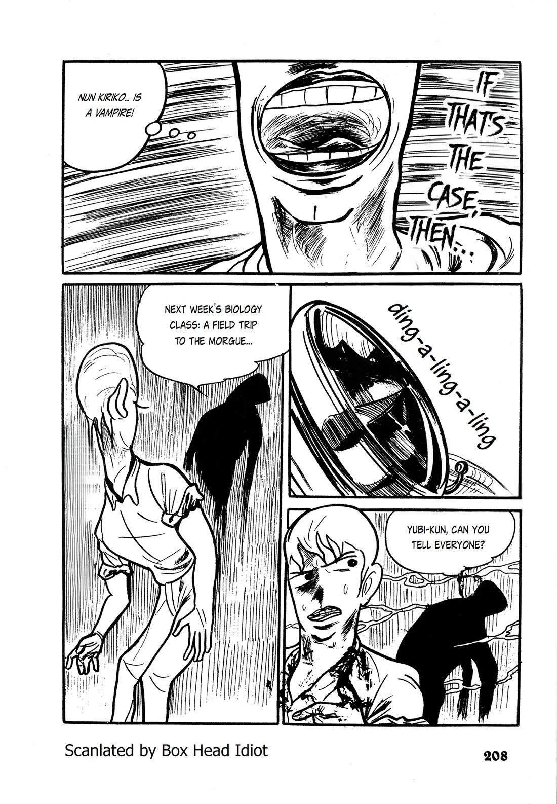 Human Clock Chapter 12 page 12 - Chapter 12: The Cat's Mourning Suit: Who'd be Stupid Enough to Tour a Morgue?!