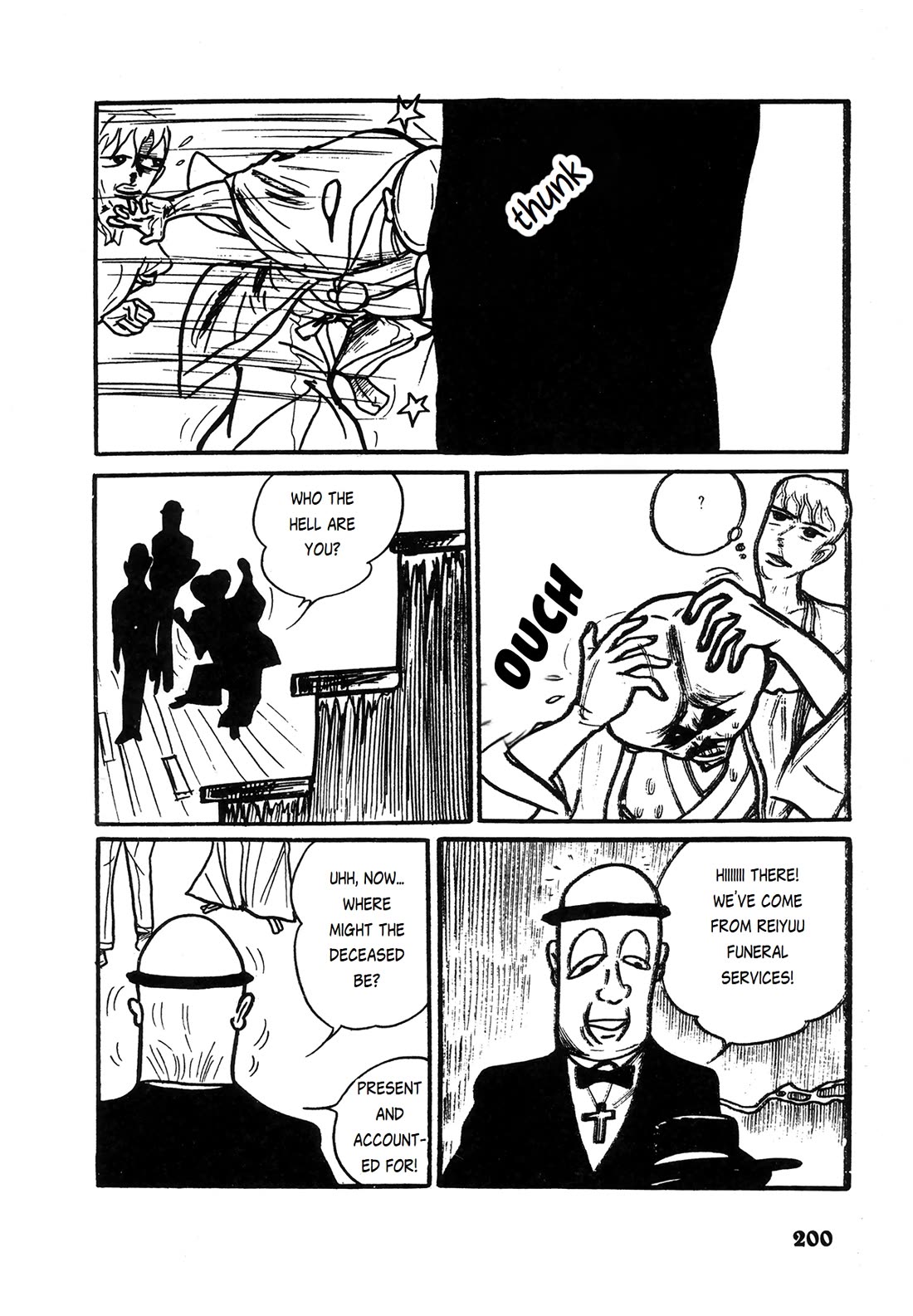Human Clock Chapter 12 page 5 - Chapter 12: The Cat's Mourning Suit: Who'd be Stupid Enough to Tour a Morgue?!
