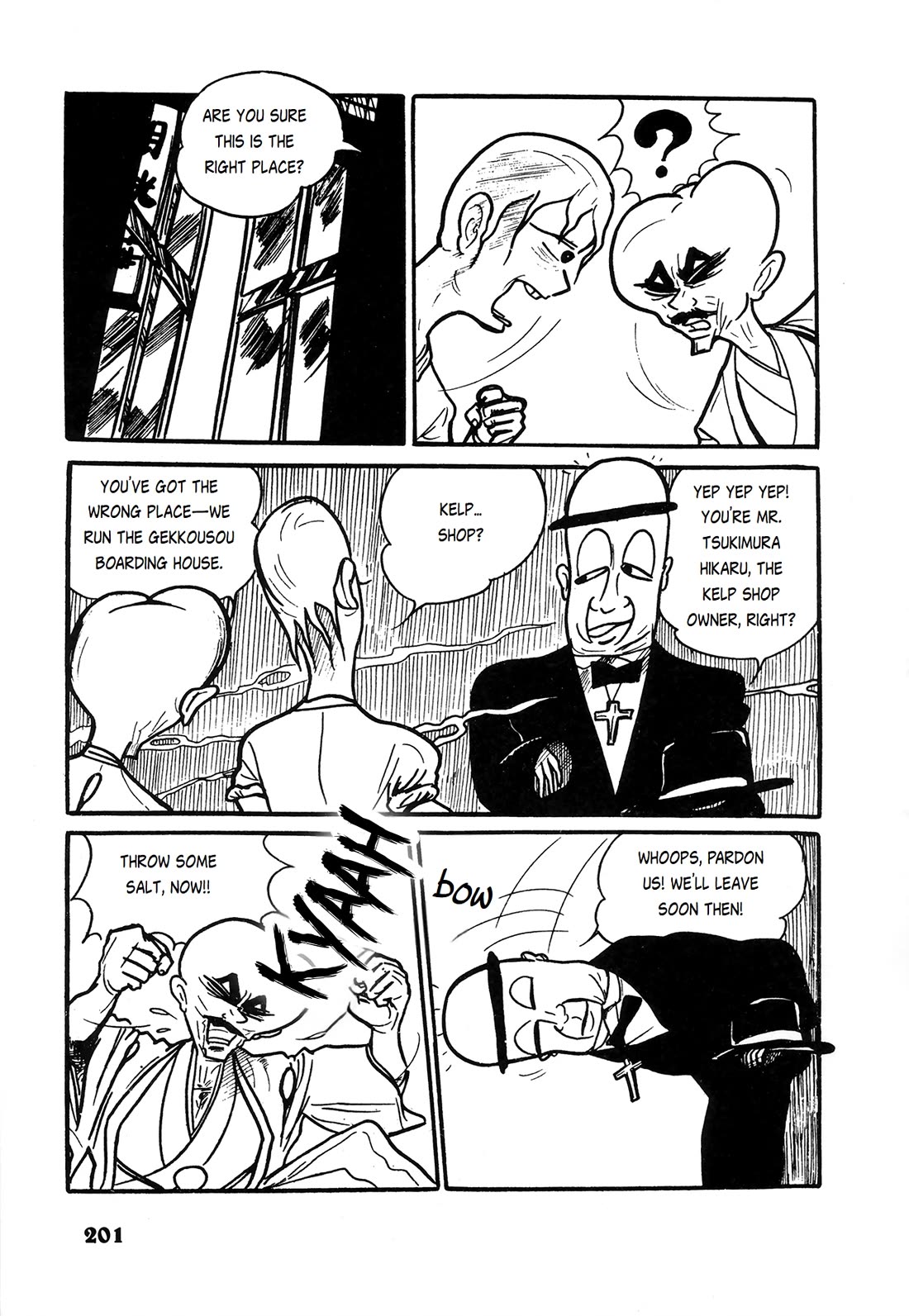 Human Clock Chapter 12 page 6 - Chapter 12: The Cat's Mourning Suit: Who'd be Stupid Enough to Tour a Morgue?!
