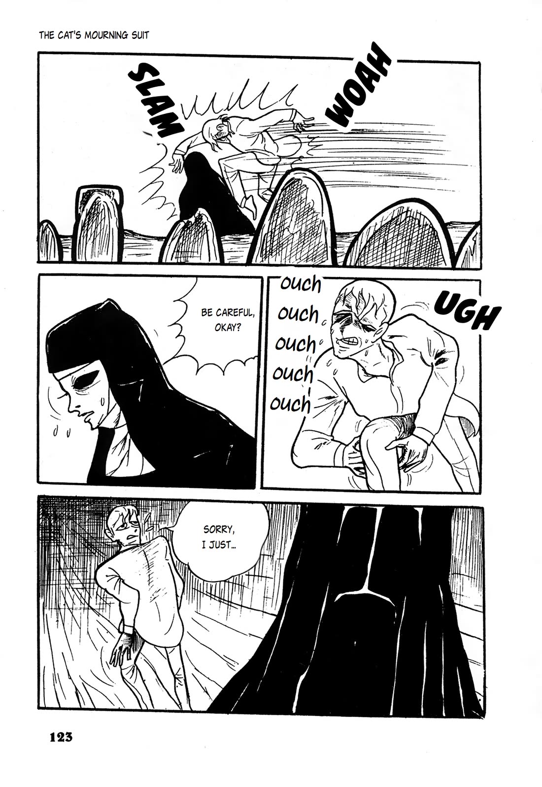 Human Clock Chapter 7 page 14 - Chapter 7: The Cat's Mourning Suit: The Nun Kiriko Who Moved Next Door