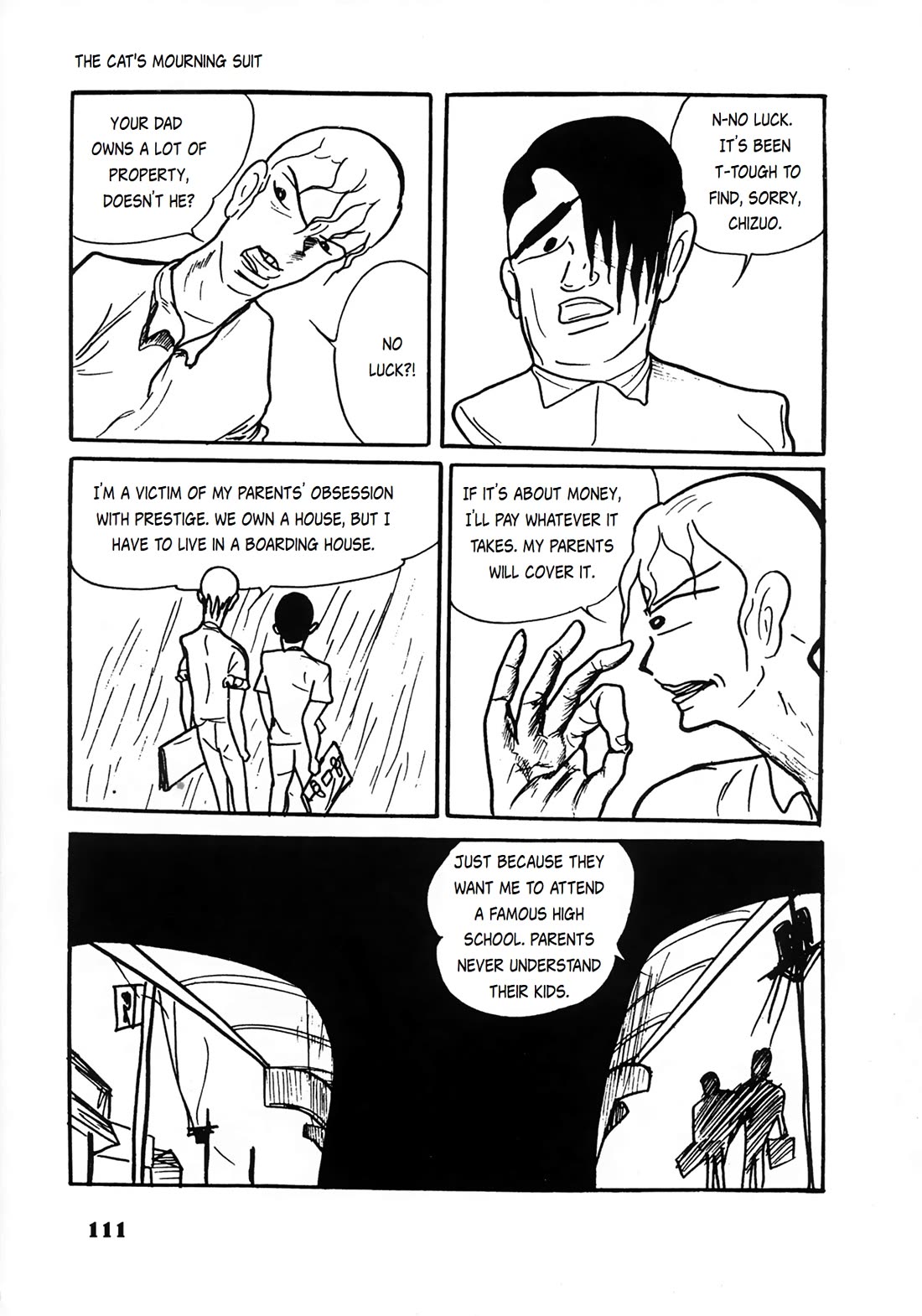 Human Clock Chapter 7 page 2 - Chapter 7: The Cat's Mourning Suit: The Nun Kiriko Who Moved Next Door