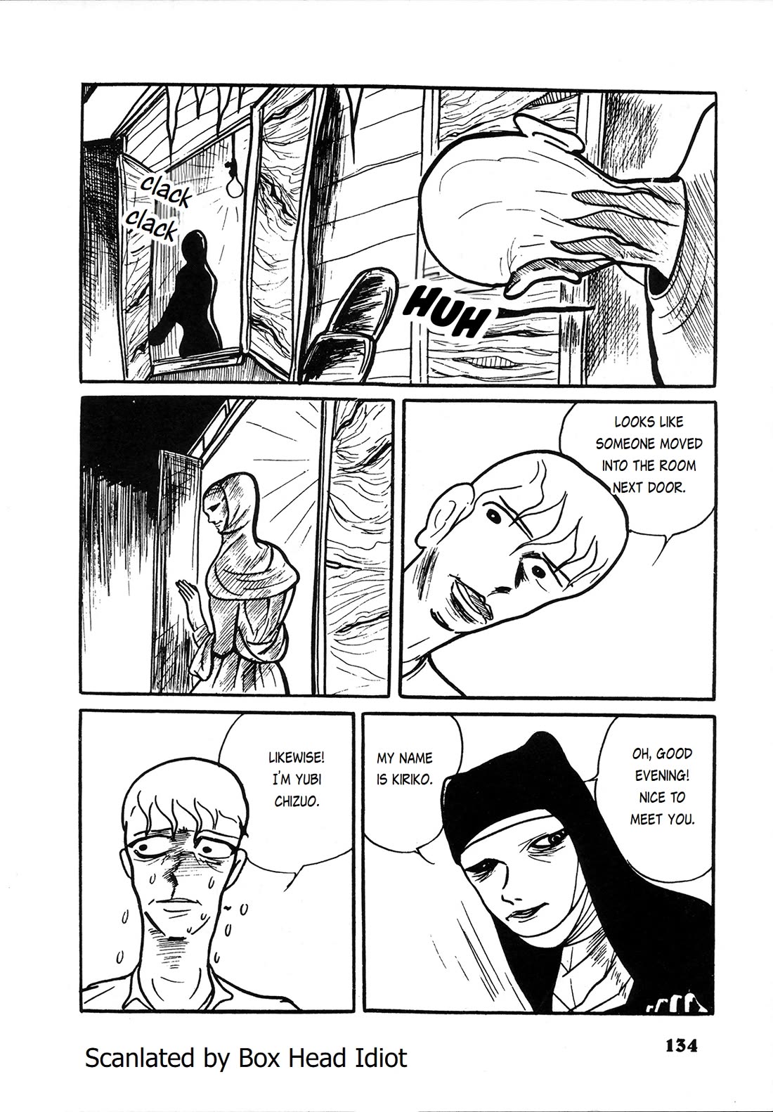Human Clock Chapter 7 page 25 - Chapter 7: The Cat's Mourning Suit: The Nun Kiriko Who Moved Next Door