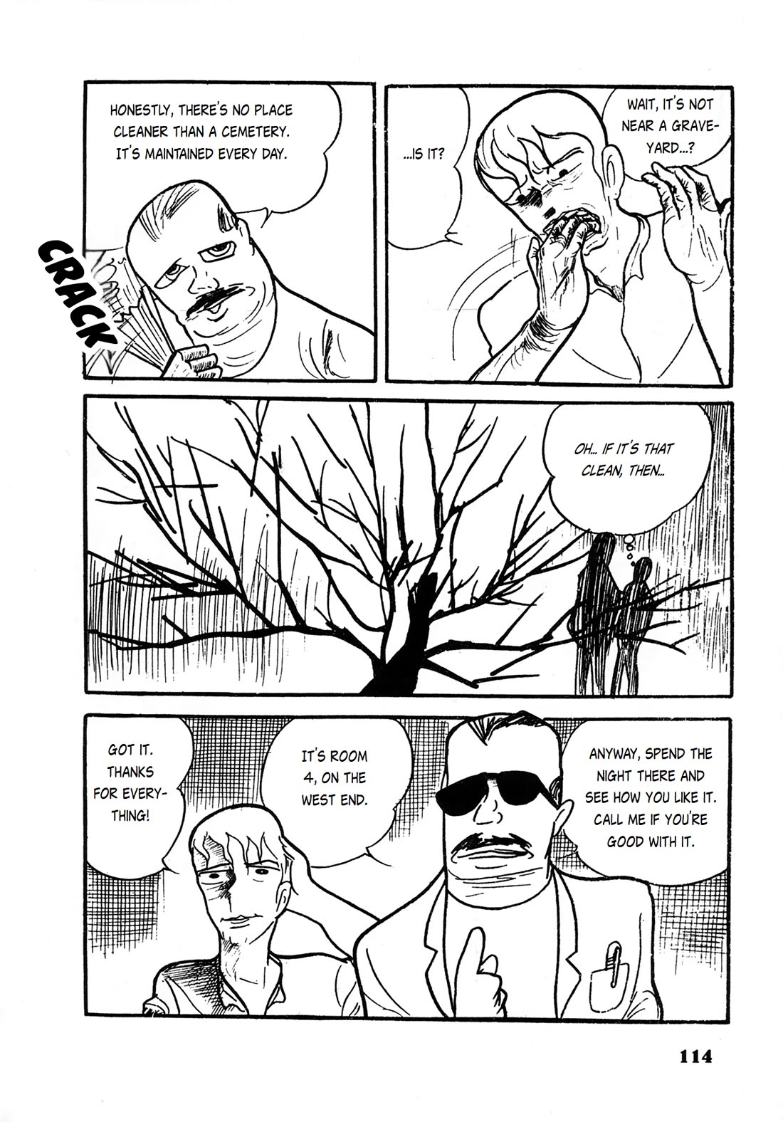 Human Clock Chapter 7 page 5 - Chapter 7: The Cat's Mourning Suit: The Nun Kiriko Who Moved Next Door