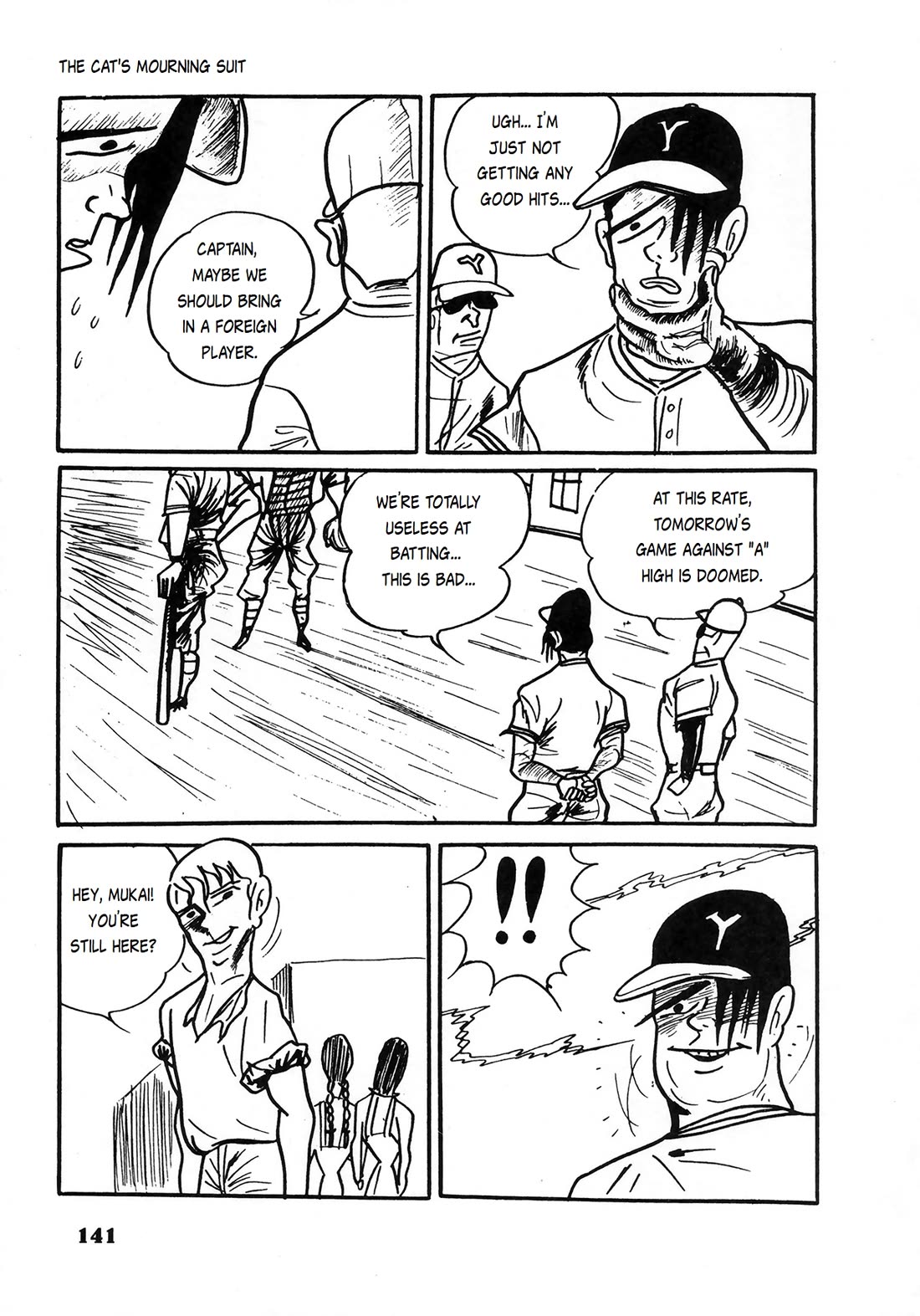 Human Clock Chapter 8 page 7 - Chapter 8: The Cat's Mourning Suit: That's Why I Hate Homeruns!