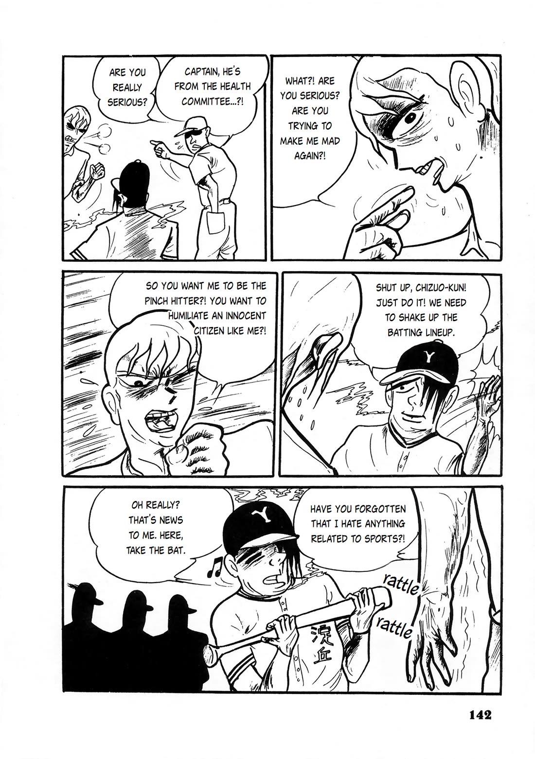 Human Clock Chapter 8 page 8 - Chapter 8: The Cat's Mourning Suit: That's Why I Hate Homeruns!