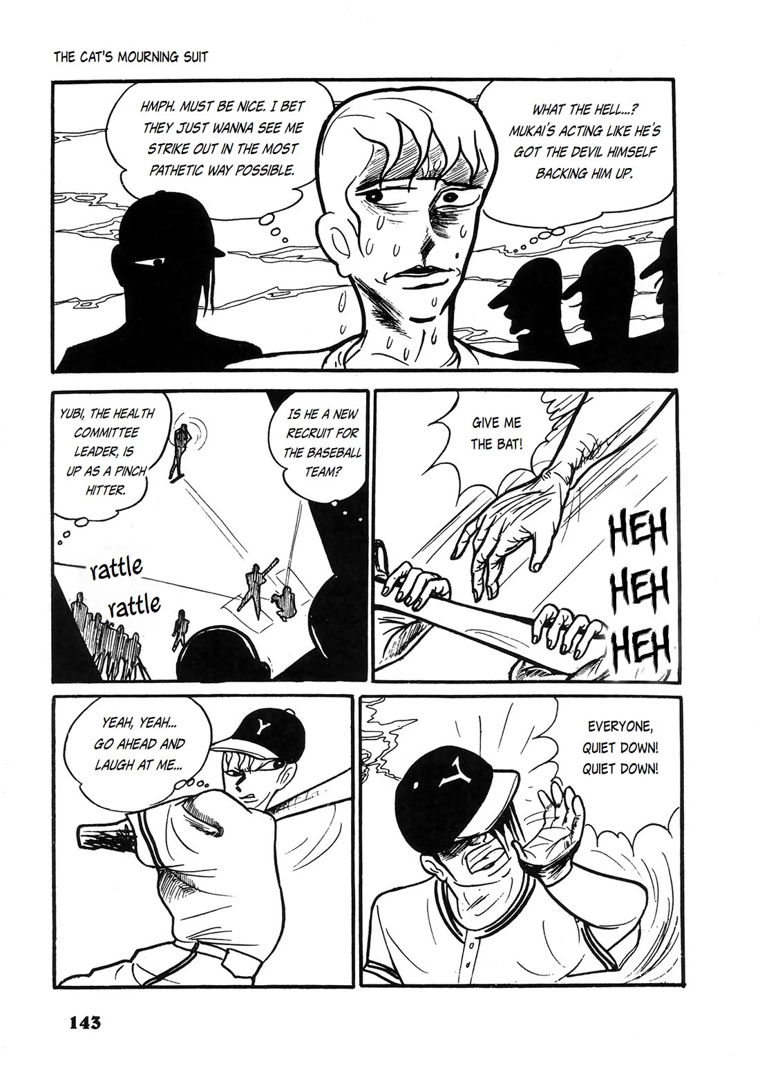 Human Clock Chapter 8 page 9 - Chapter 8: The Cat's Mourning Suit: That's Why I Hate Homeruns!
