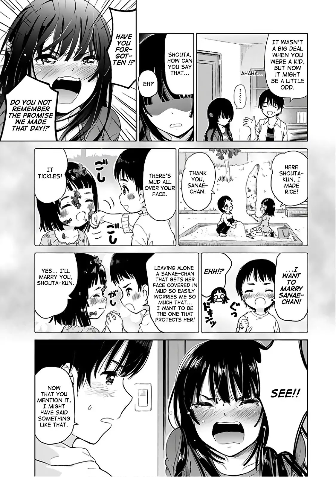 Human Trash Tsundere's Childhood Friend Chapter 1 page 13 - Chapter 1: Childhood Friend Collapse