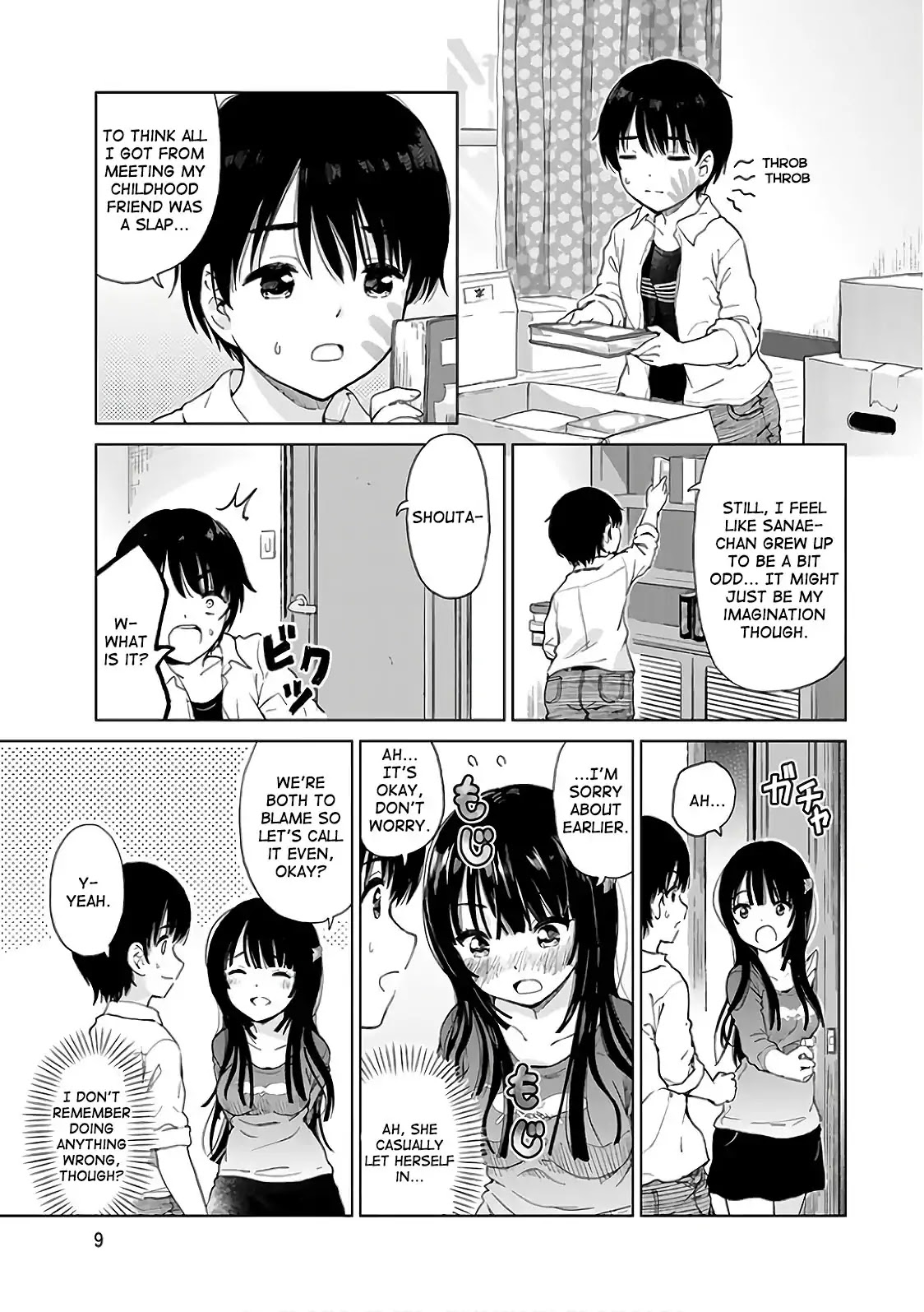 Human Trash Tsundere's Childhood Friend Chapter 1 page 9 - Chapter 1: Childhood Friend Collapse