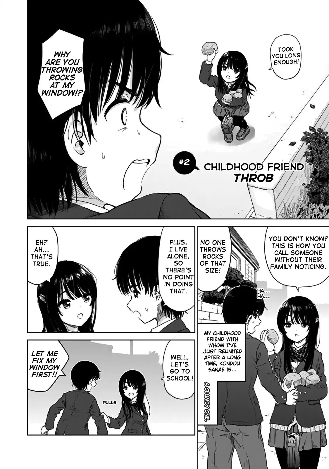 Human Trash Tsundere's Childhood Friend Chapter 2 page 2 - Chapter 2: Childhood Friend Throb