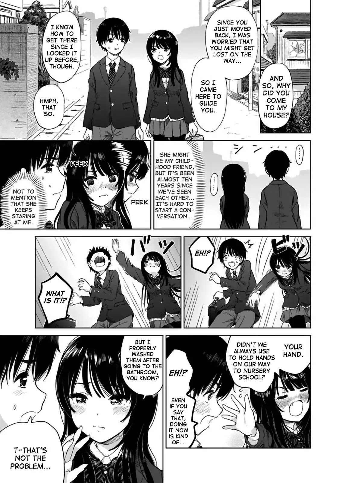Human Trash Tsundere's Childhood Friend Chapter 2 page 3 - Chapter 2: Childhood Friend Throb