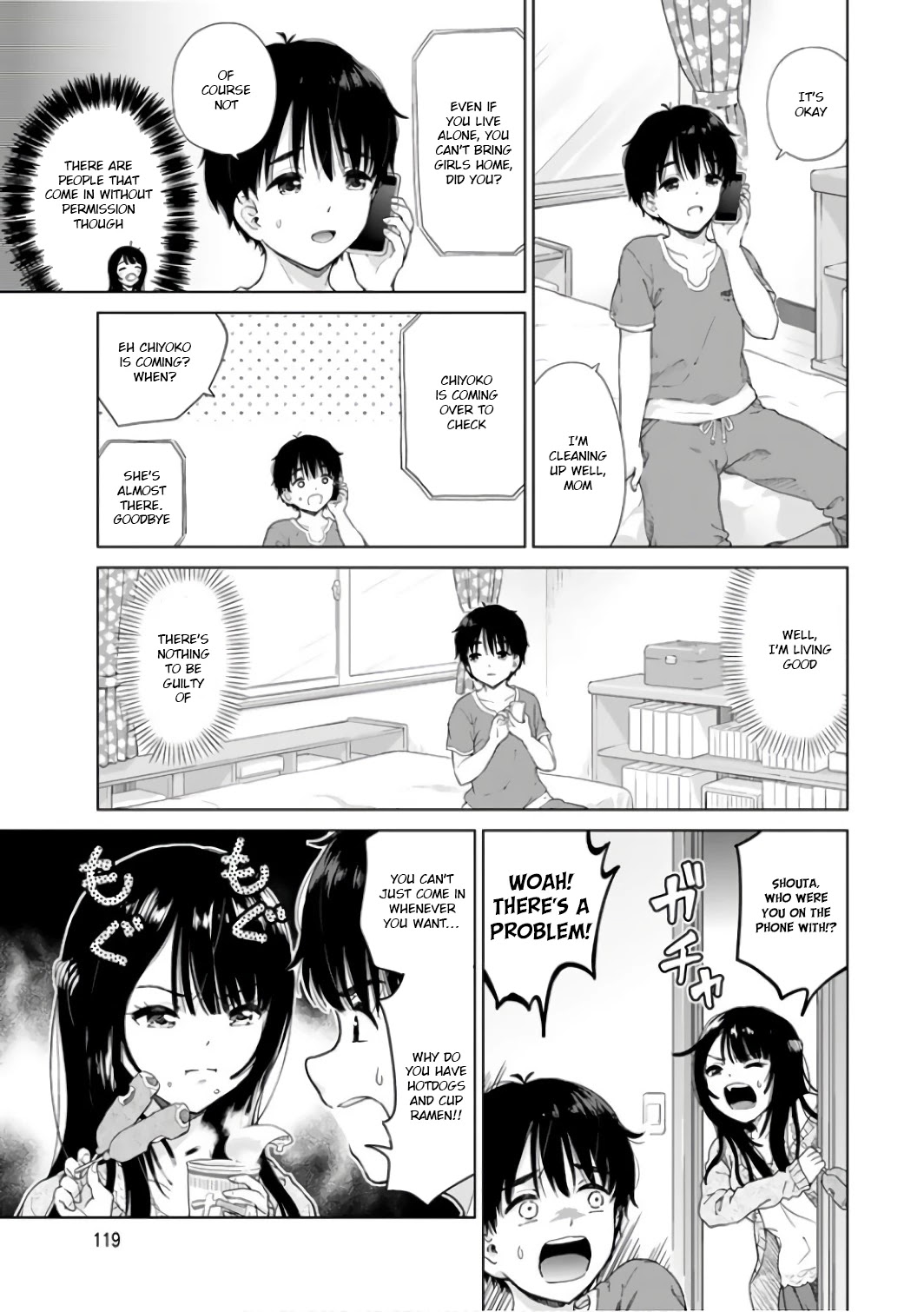 Human Trash Tsundere's Childhood Friend Chapter 8 page 2 - Chapter 8