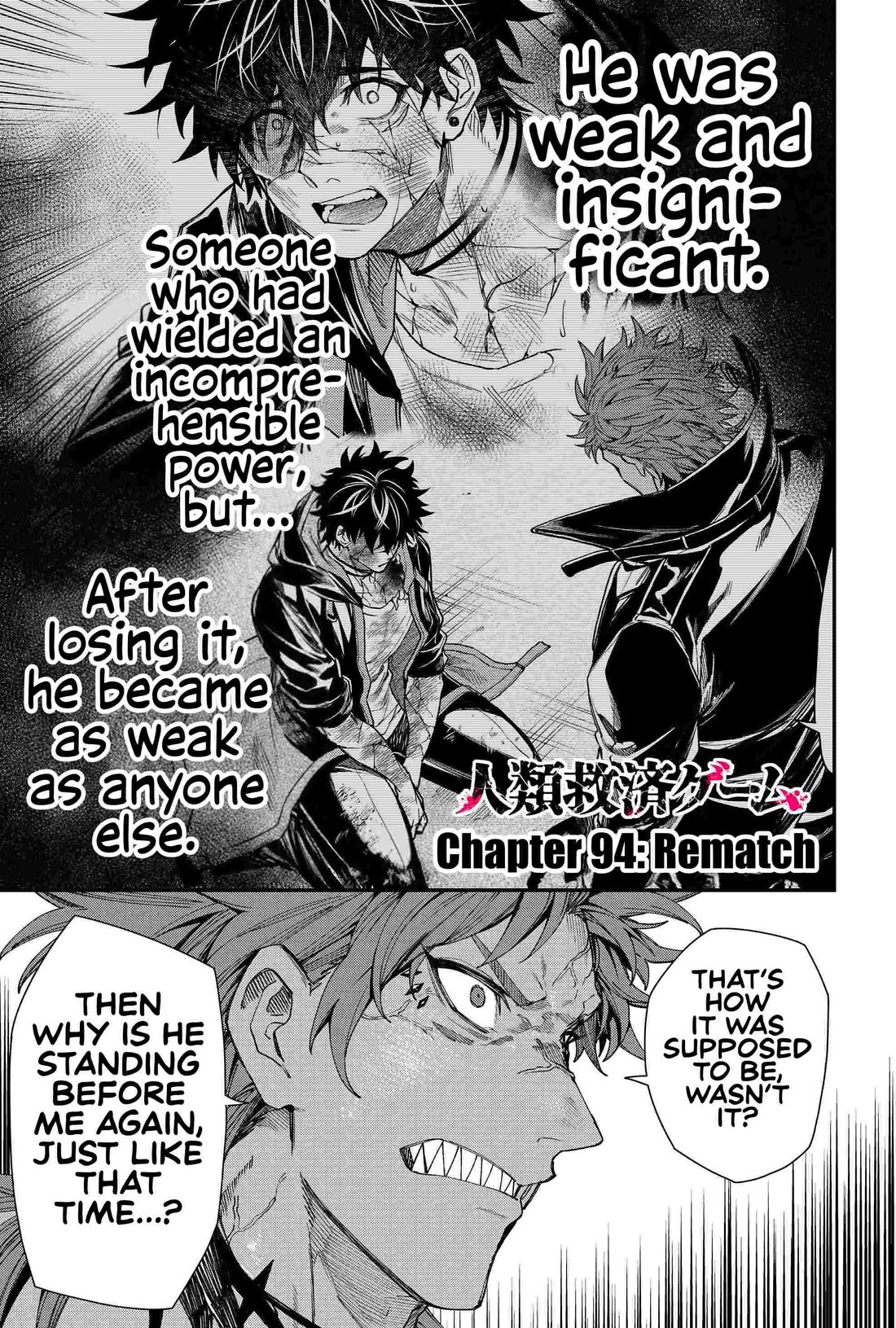Humanity's Salvation Game Chapter 94 page 1 - Chapter 94