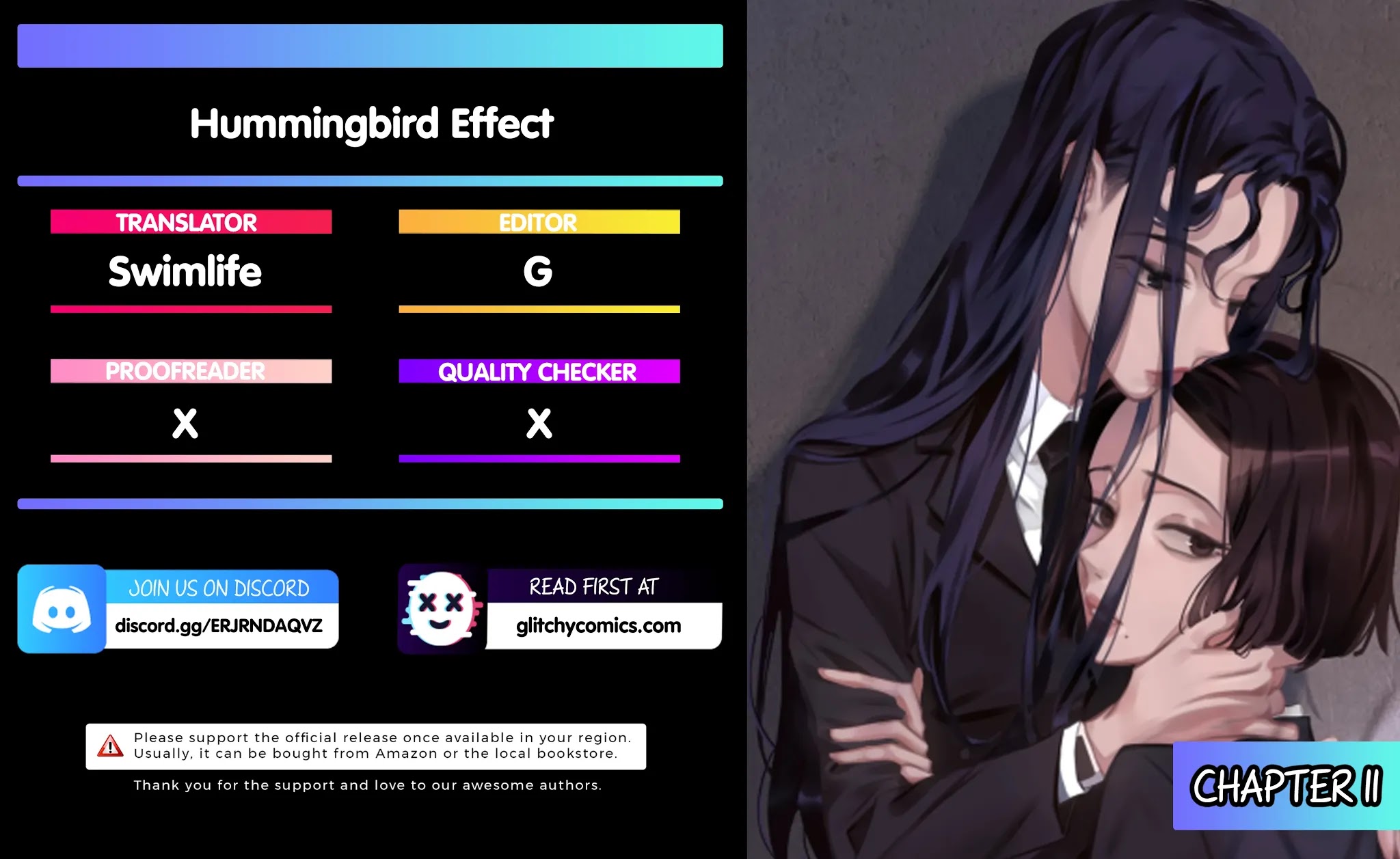 Hummingbird Effect Chapter 11 page 1 - Chapter 11