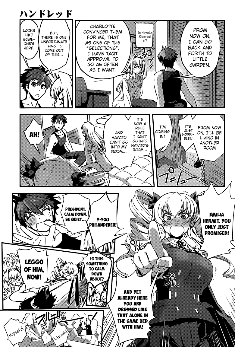 Hundred Chapter 13.2 page 22 - Chapter 13 v2 : Sortie / Unknown / Awakening 3 [End]