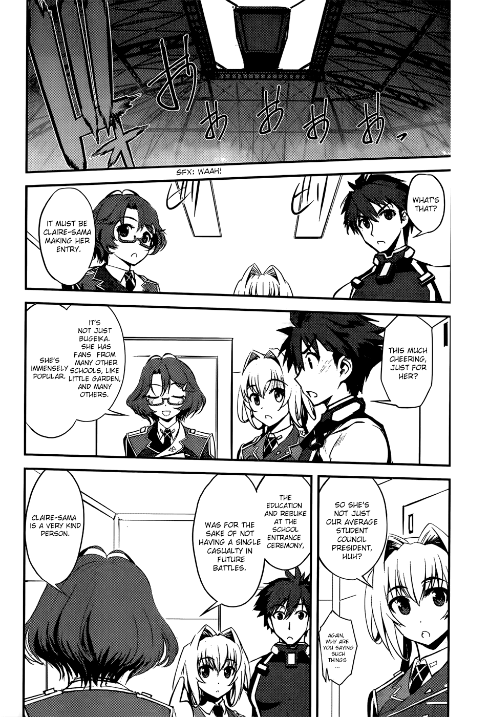 Hundred Chapter 5.2 page 12 - Chapter 5 v2 : Duel / Claire / Confession 1