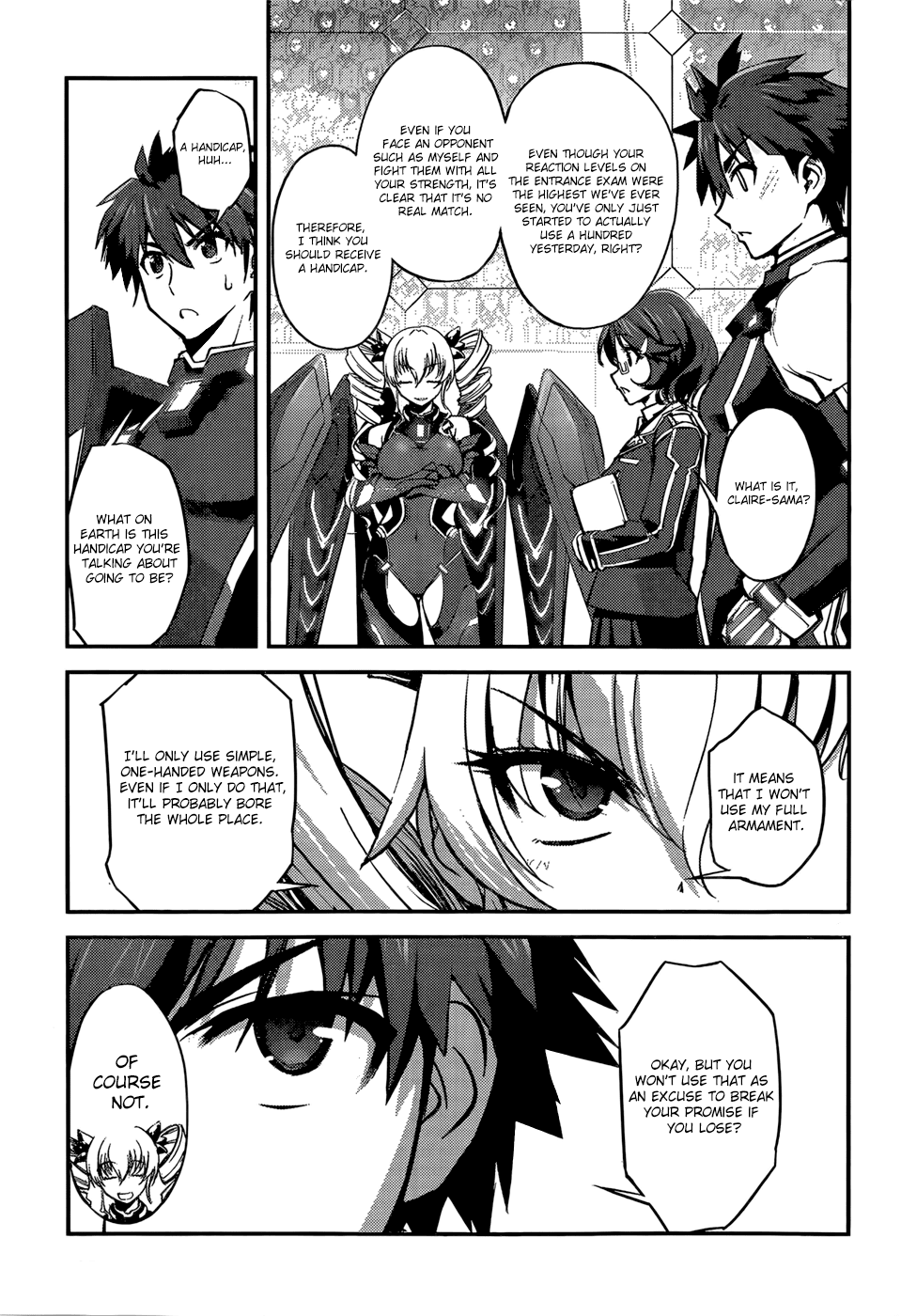 Hundred Chapter 5.2 page 19 - Chapter 5 v2 : Duel / Claire / Confession 1