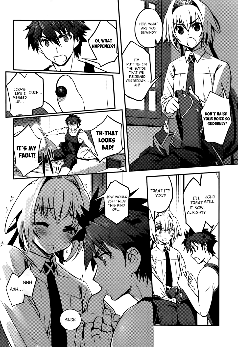 Hundred Chapter 5.2 page 4 - Chapter 5 v2 : Duel / Claire / Confession 1