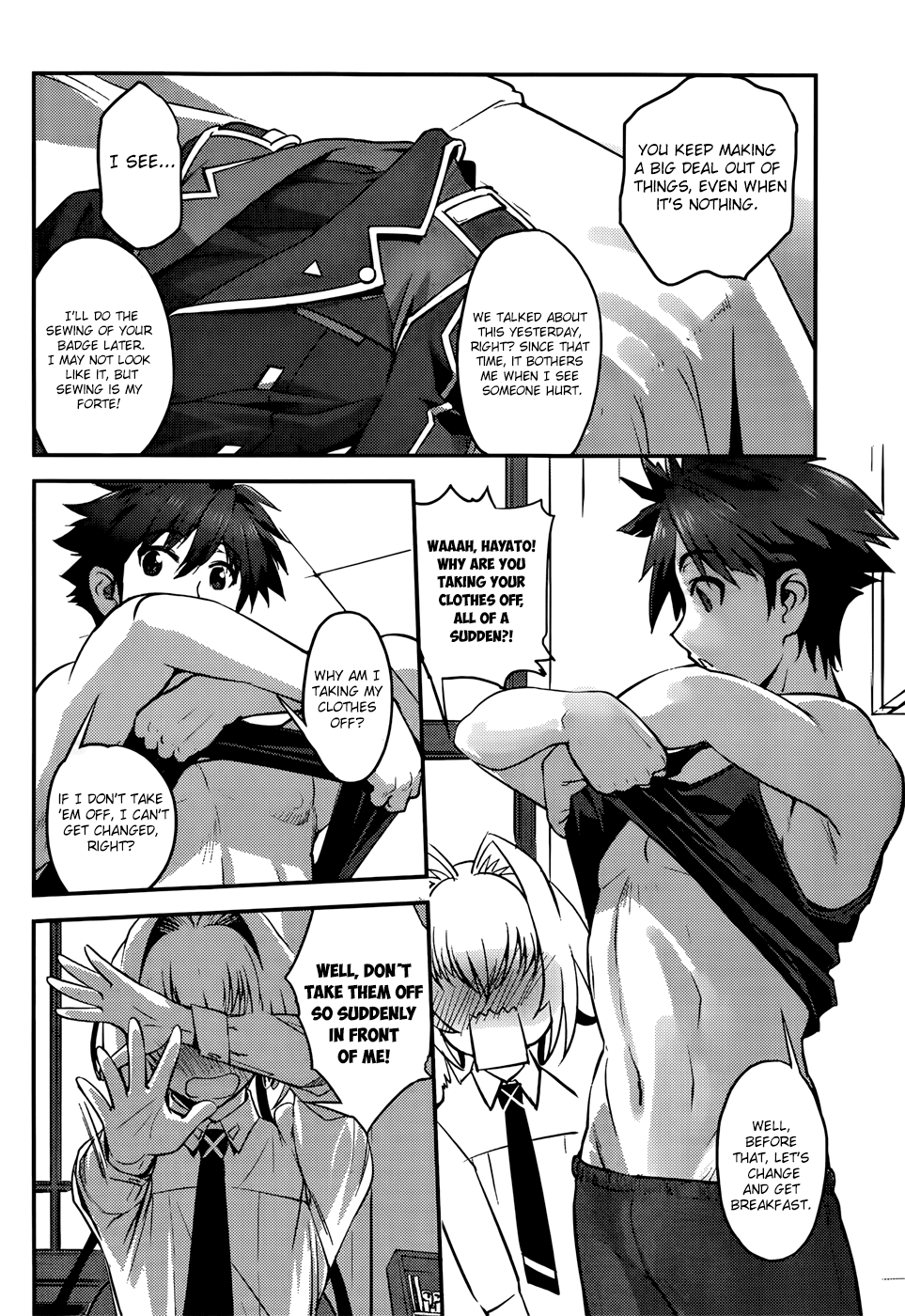 Hundred Chapter 5.2 page 6 - Chapter 5 v2 : Duel / Claire / Confession 1