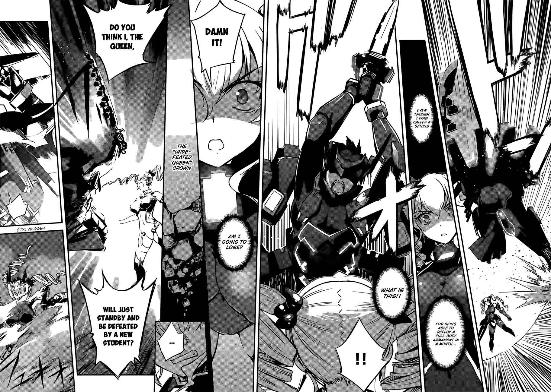 Hundred Chapter 7.2 page 9 - Chapter 7 v2 : Duel / Claire / Confession 3