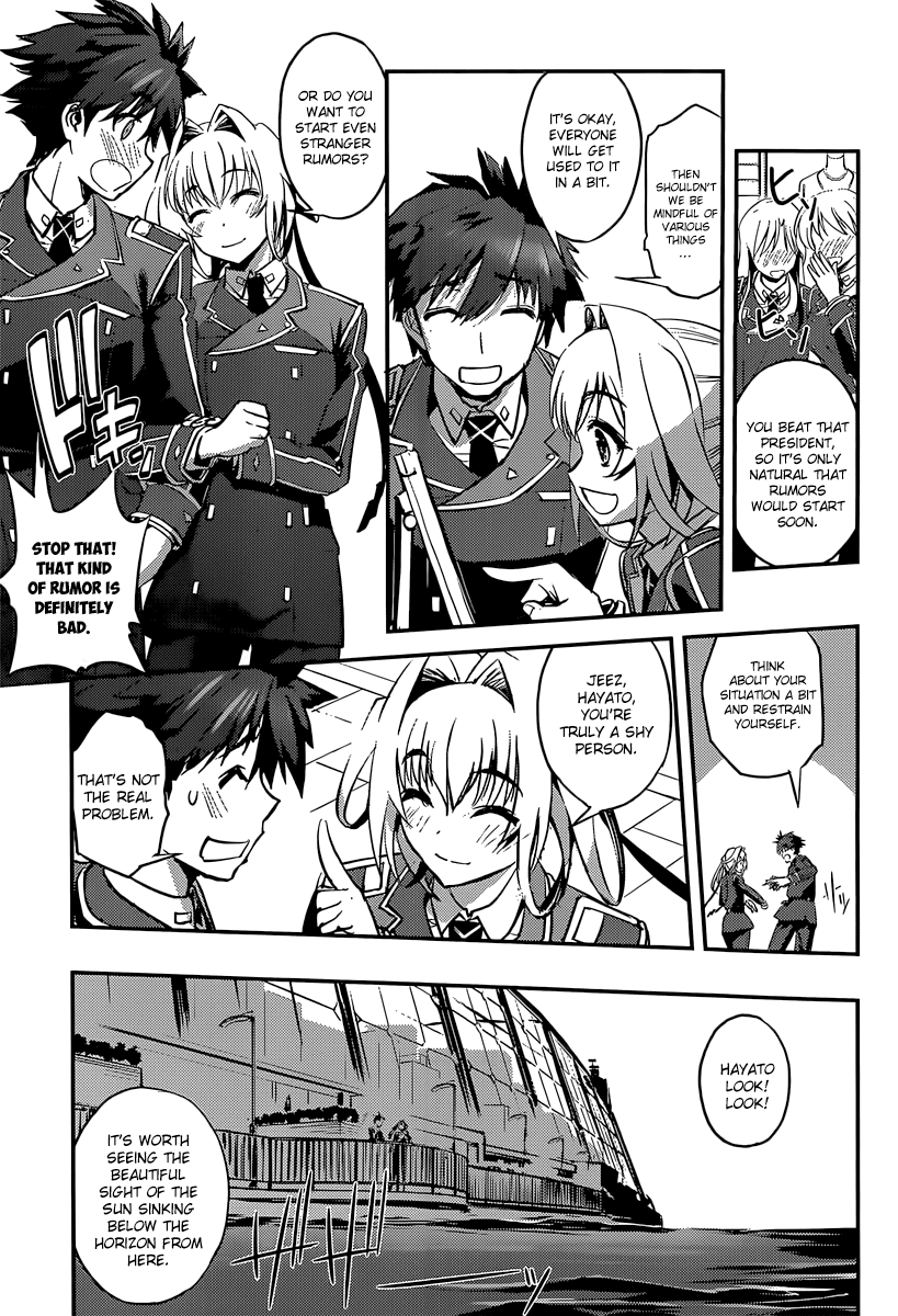 Hundred Chapter 9.2 page 11 - Chapter 9 v2 : Date / Student Council / Innocence 1