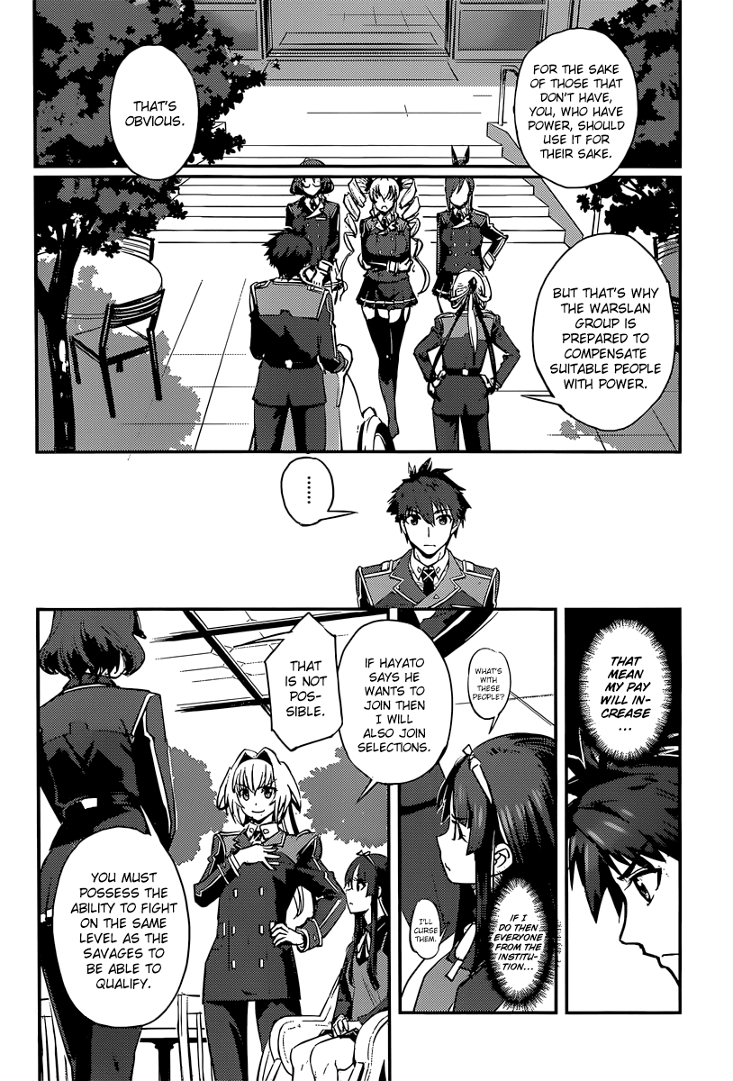 Hundred Chapter 9.2 page 22 - Chapter 9 v2 : Date / Student Council / Innocence 1
