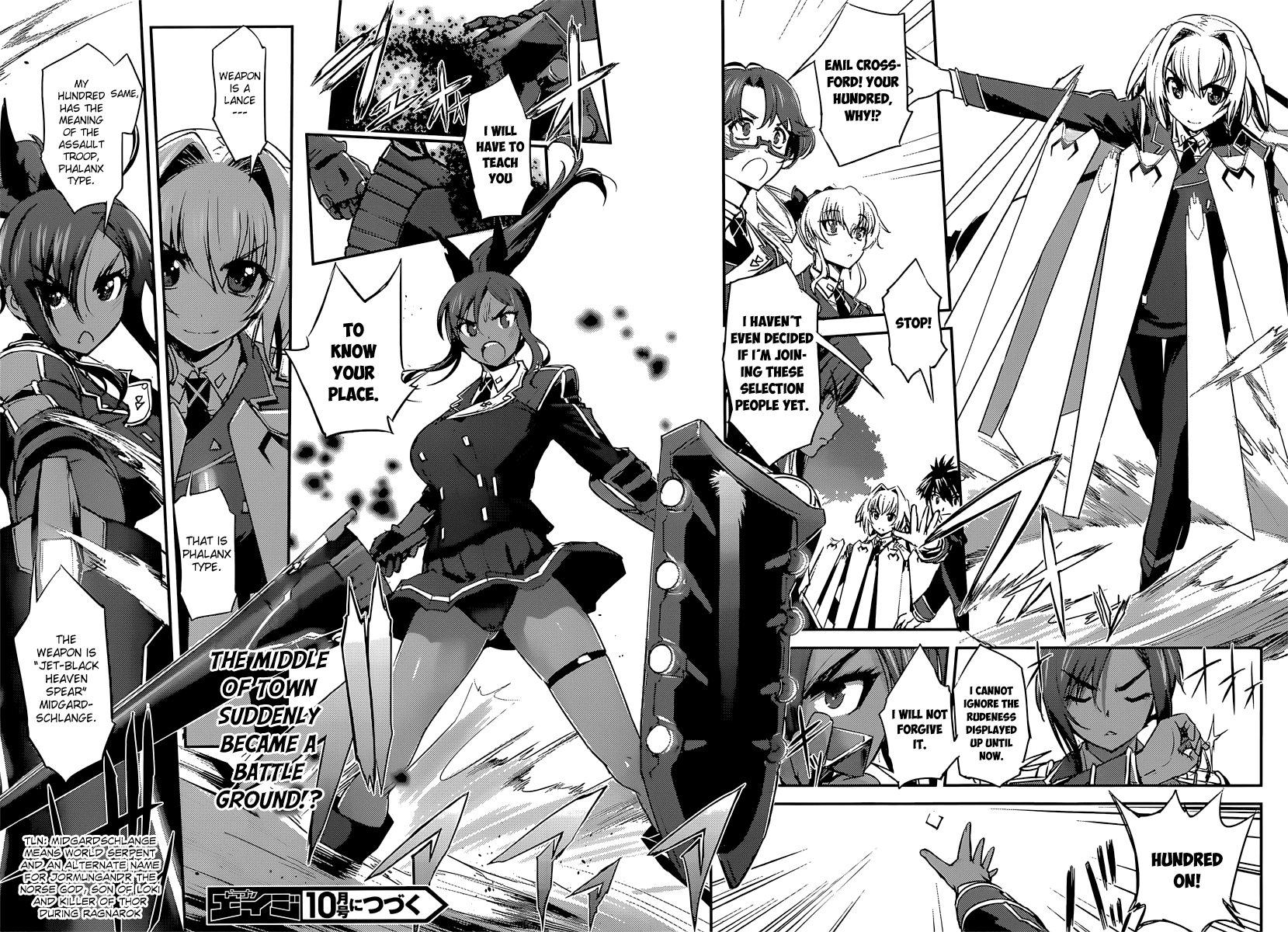 Hundred Chapter 9.2 page 24 - Chapter 9 v2 : Date / Student Council / Innocence 1