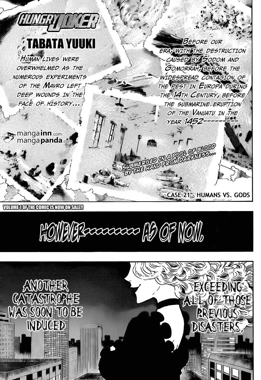 Hungry Joker Chapter 21 page 1 - Chapter 21: Humans vs Gods