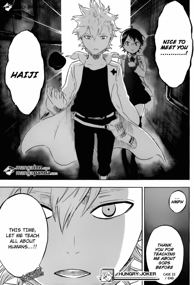 Hungry Joker Chapter 22 page 18 - Chapter 22: Painting The Black Out In White