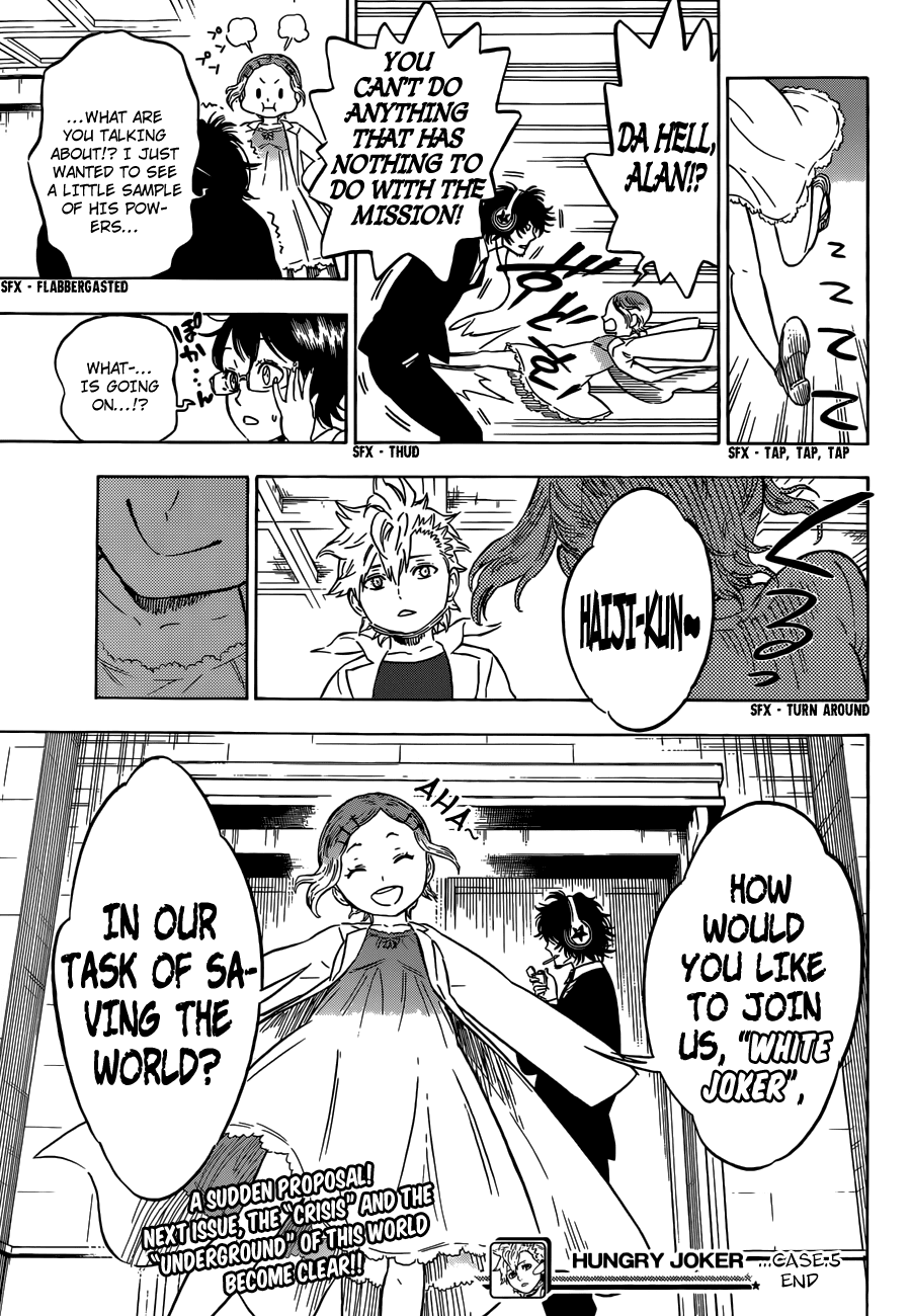Hungry Joker Chapter 5 page 19 - Chapter 5: The Man From The Museum