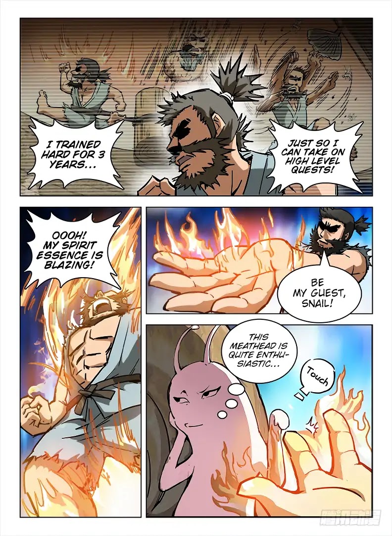 Hunter Age Chapter 100 page 9 - Chapter 100: Spirit Spiral Snail