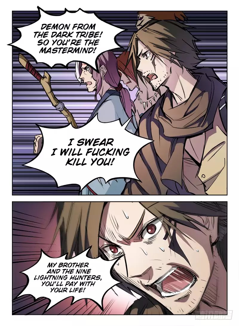 Hunter Age Chapter 15 page 4 - Chapter 15: Death Flame Corpse Formation