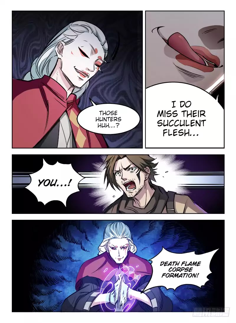 Hunter Age Chapter 15 page 5 - Chapter 15: Death Flame Corpse Formation
