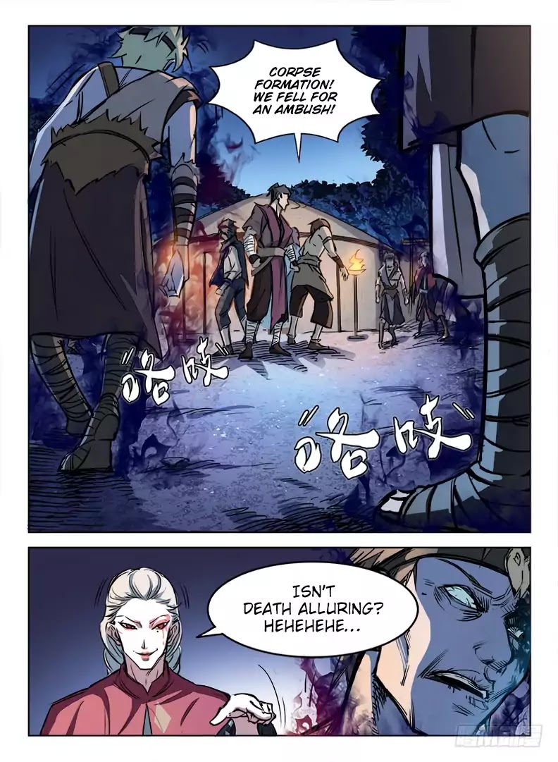 Hunter Age Chapter 15 page 7 - Chapter 15: Death Flame Corpse Formation