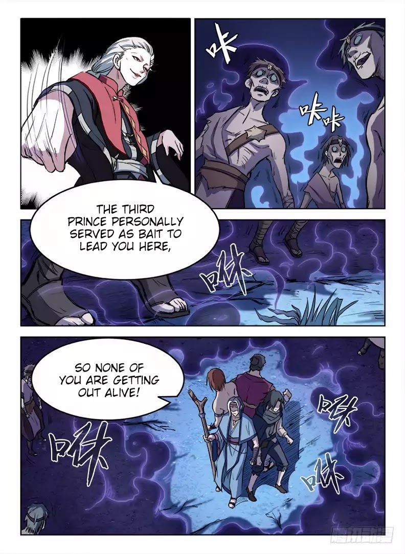 Hunter Age Chapter 15 page 8 - Chapter 15: Death Flame Corpse Formation