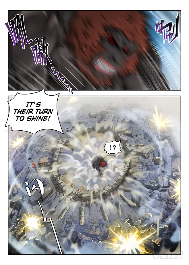 Hunter Age Chapter 163 page 13 - Chapter 163: Dragonape trapped in formation